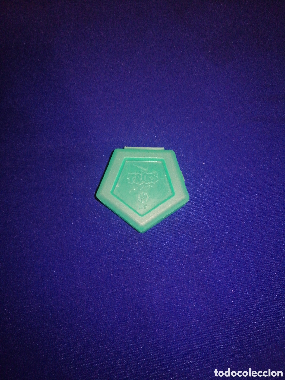 Figurine di Calcio: CAJITA PORTA-TAZO-LOS TRICKS DE LA LIGA DE FUTBOL 2004 - 2005 GREFUSA