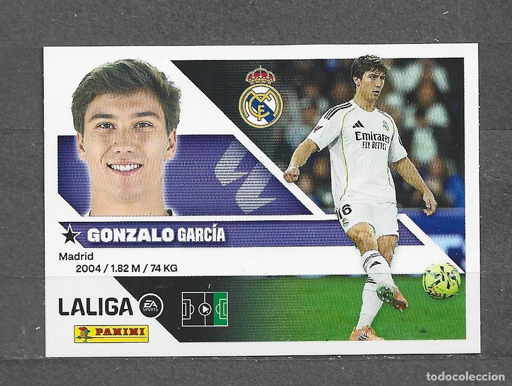 Cromos de f&uacute;tbol: Liga este 26/27 - Gonzalo - N&deg; 17 - Real Madrid
