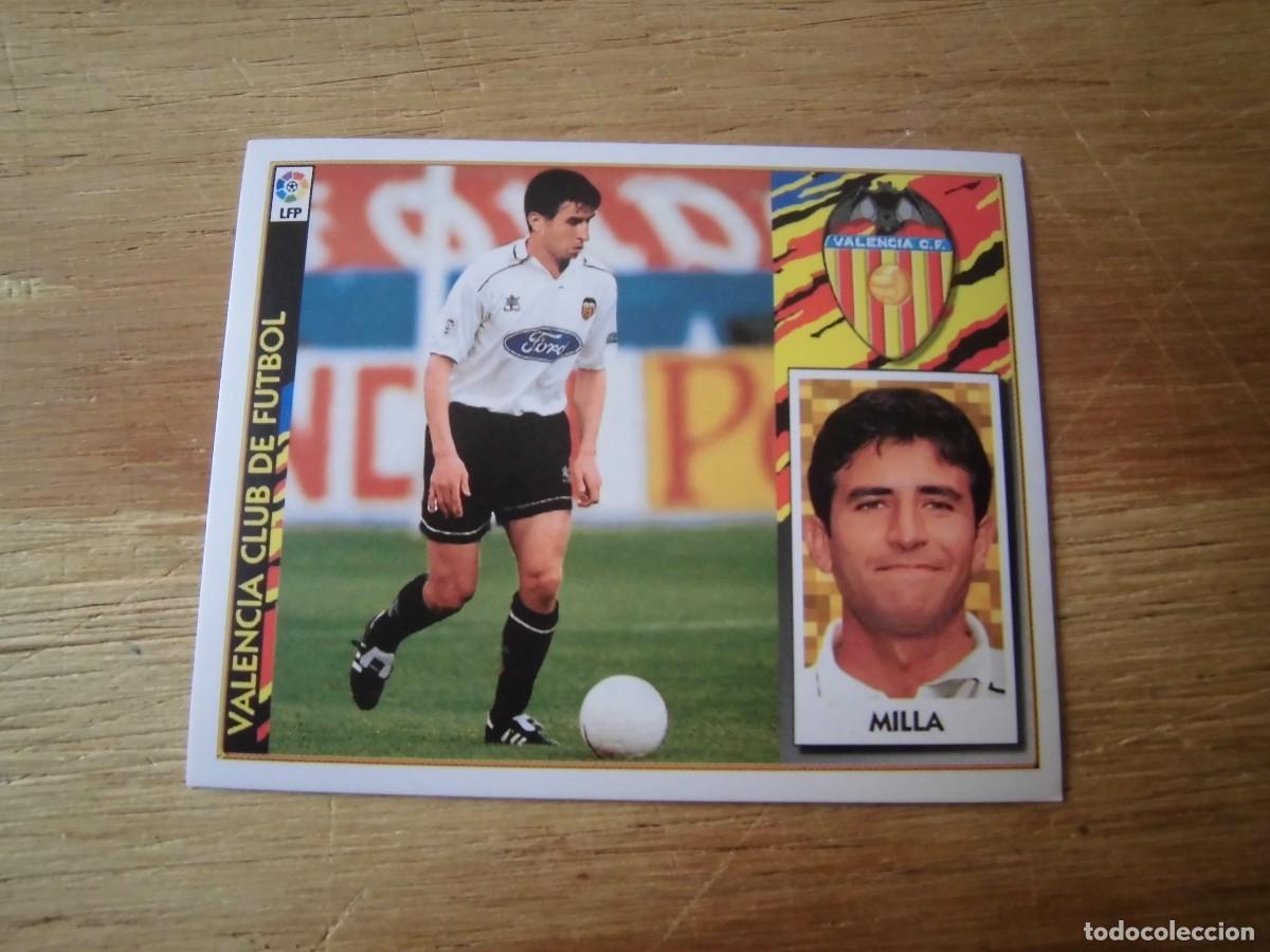 Cromos de f&uacute;tbol: MILLA VALENCIA LIGA 97-98 COLECCIONES ESTE NUEVO DE SOBRE