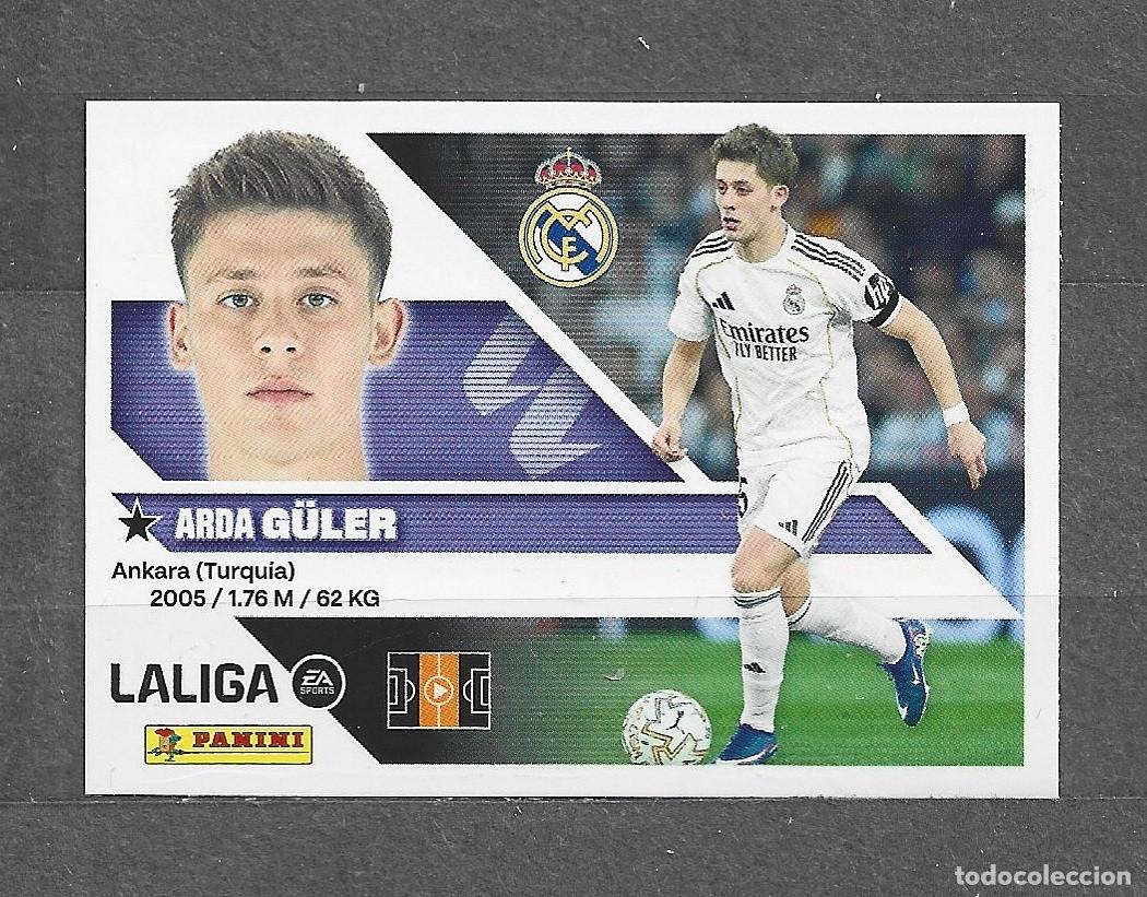 Cromos de f&uacute;tbol: Liga este 26/27 - G&uuml;ler - N&deg; 15a - Real Madrid