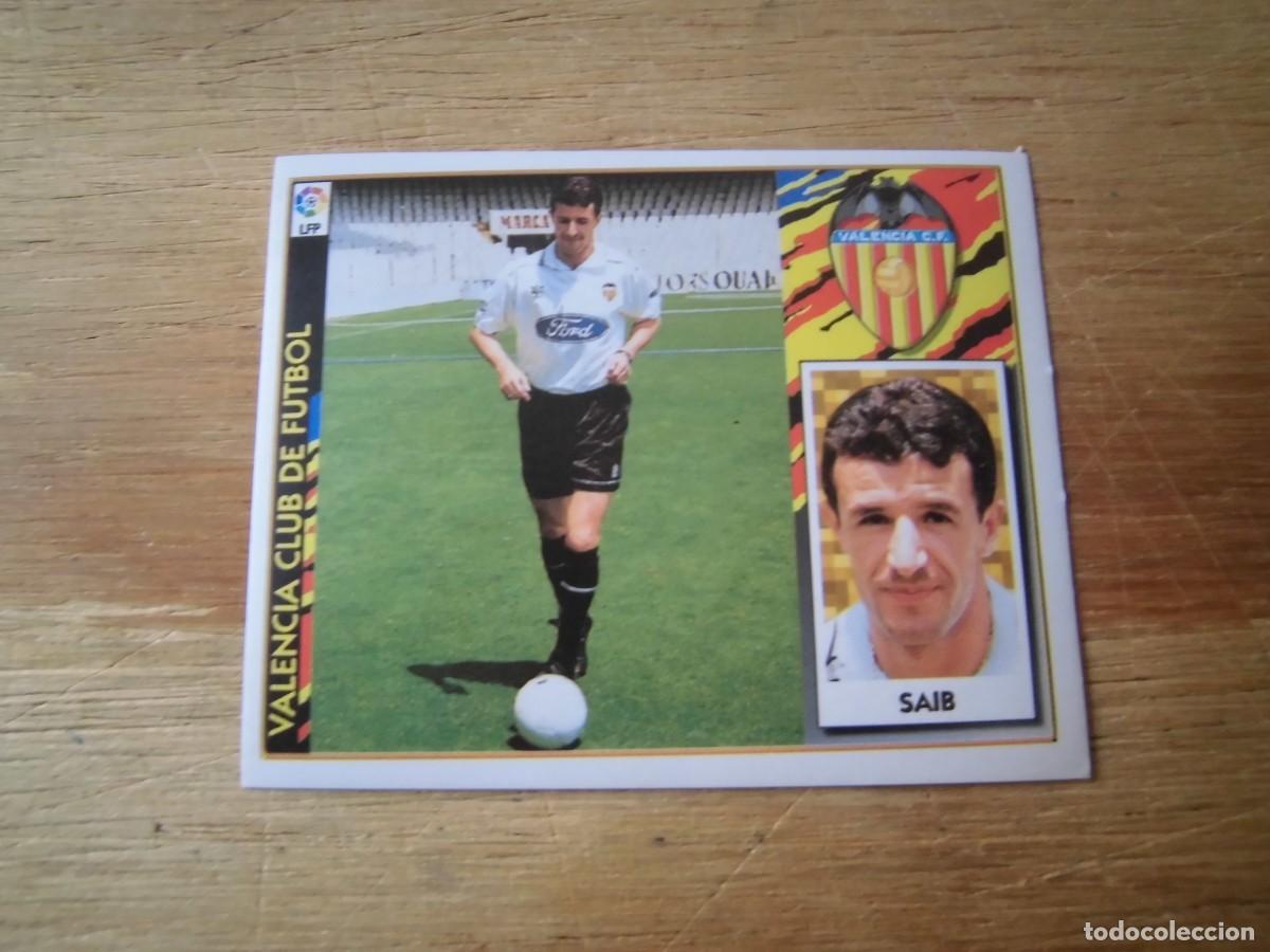Cromos de f&uacute;tbol: SAIB VALENCIA LIGA 97-98 COLECCIONES ESTE NUEVO DE SOBRE