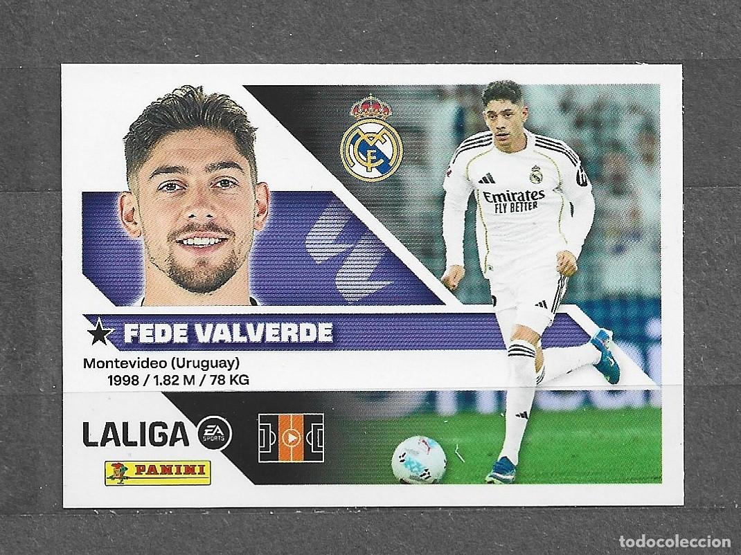 Cromos de f&uacute;tbol: Liga este 26/27 - Fede Valverde - N&deg; 12 - Real Madrid