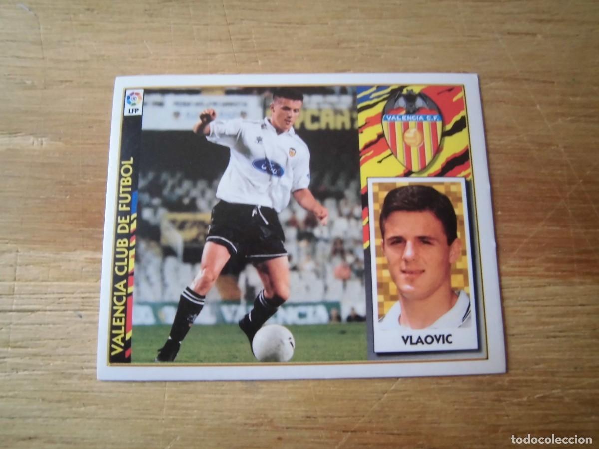 Cromos de f&uacute;tbol: VLAOVIC VALENCIA LIGA 97-98 COLECCIONES ESTE NUEVO DE SOBRE
