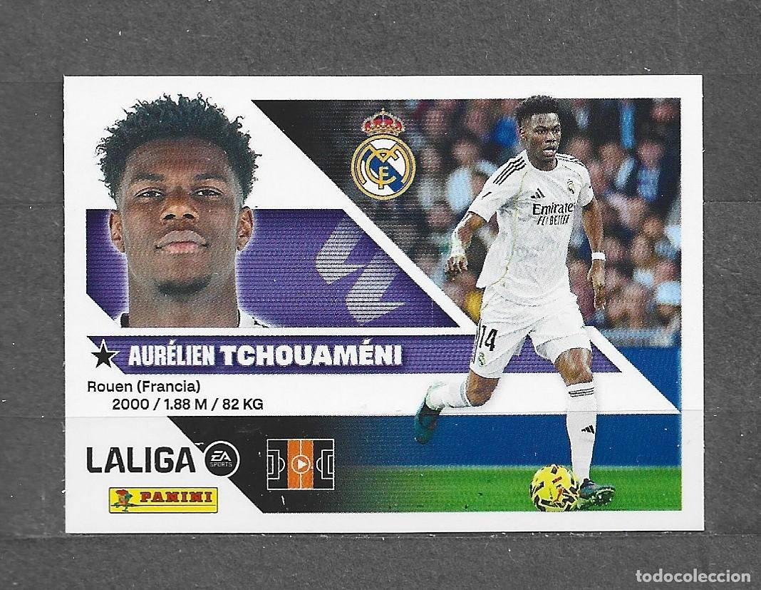 Cromos de f&uacute;tbol: Liga este 26/27 - Tchouam&eacute;ni - N&deg; 11 - Real Madrid