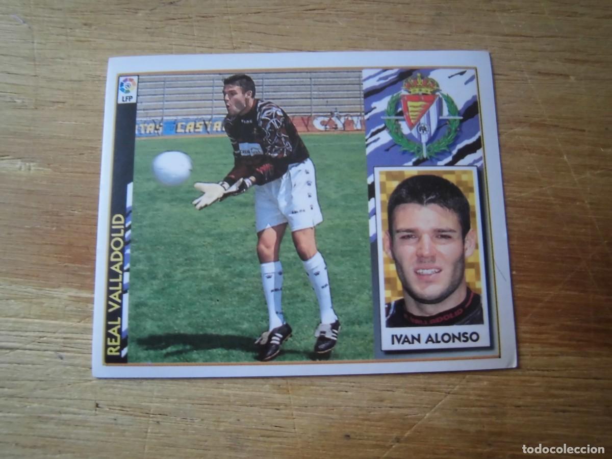 Cromos de f&uacute;tbol: IV&Aacute;N ALONSO VALLADOLID LIGA 97-98 COLECCIONES ESTE NUEVO DE SOBRE