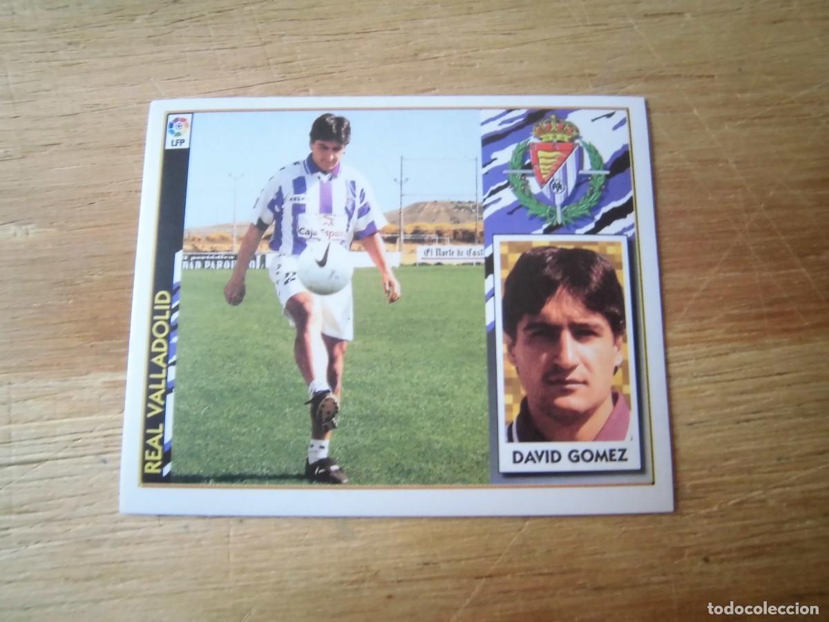 Cromos de f&uacute;tbol: DAVID G&Oacute;MEZ VALLADOLID LIGA 97-98 COLECCIONES ESTE NUEVO DE SOBRE
