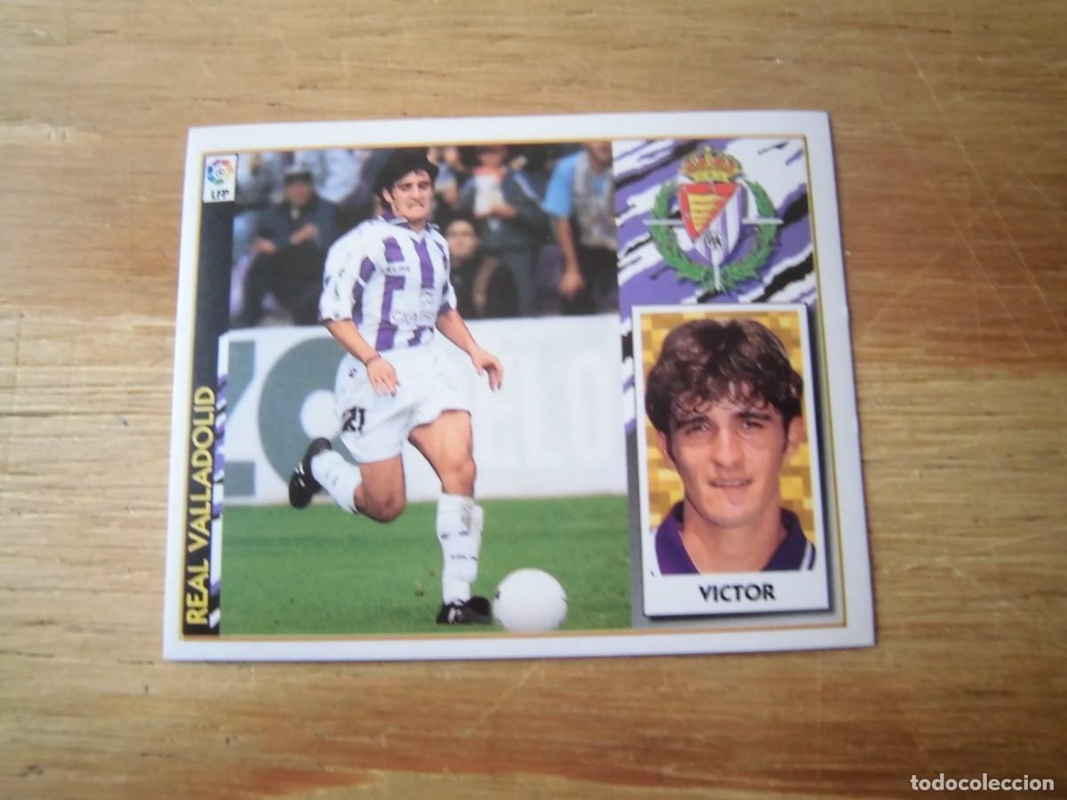 Cromos de f&uacute;tbol: V&Iacute;CTOR VALLADOLID LIGA 97-98 COLECCIONES ESTE NUEVO DE SOBRE