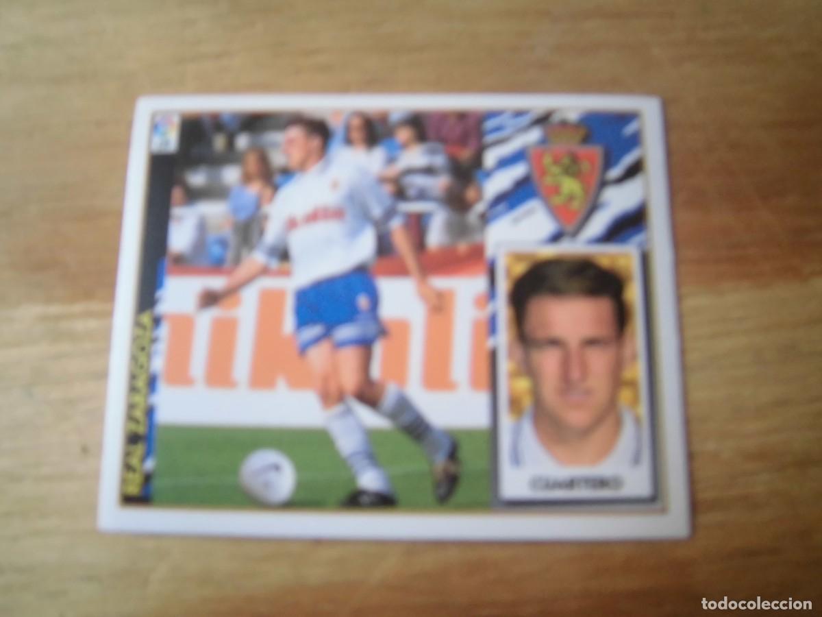 Cromos de f&uacute;tbol: CUARTERO REAL ZARAGOZA LIGA 97-98 COLECCIONES ESTE NUEVO DE SOBRE