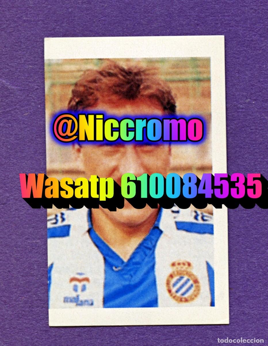 Cromos de f&uacute;tbol: Wuttke rcd espa&ntilde;ol espanyol nuevo sin pegar cromo el mundo de las estrellas a&ntilde;o 1991 niccromo