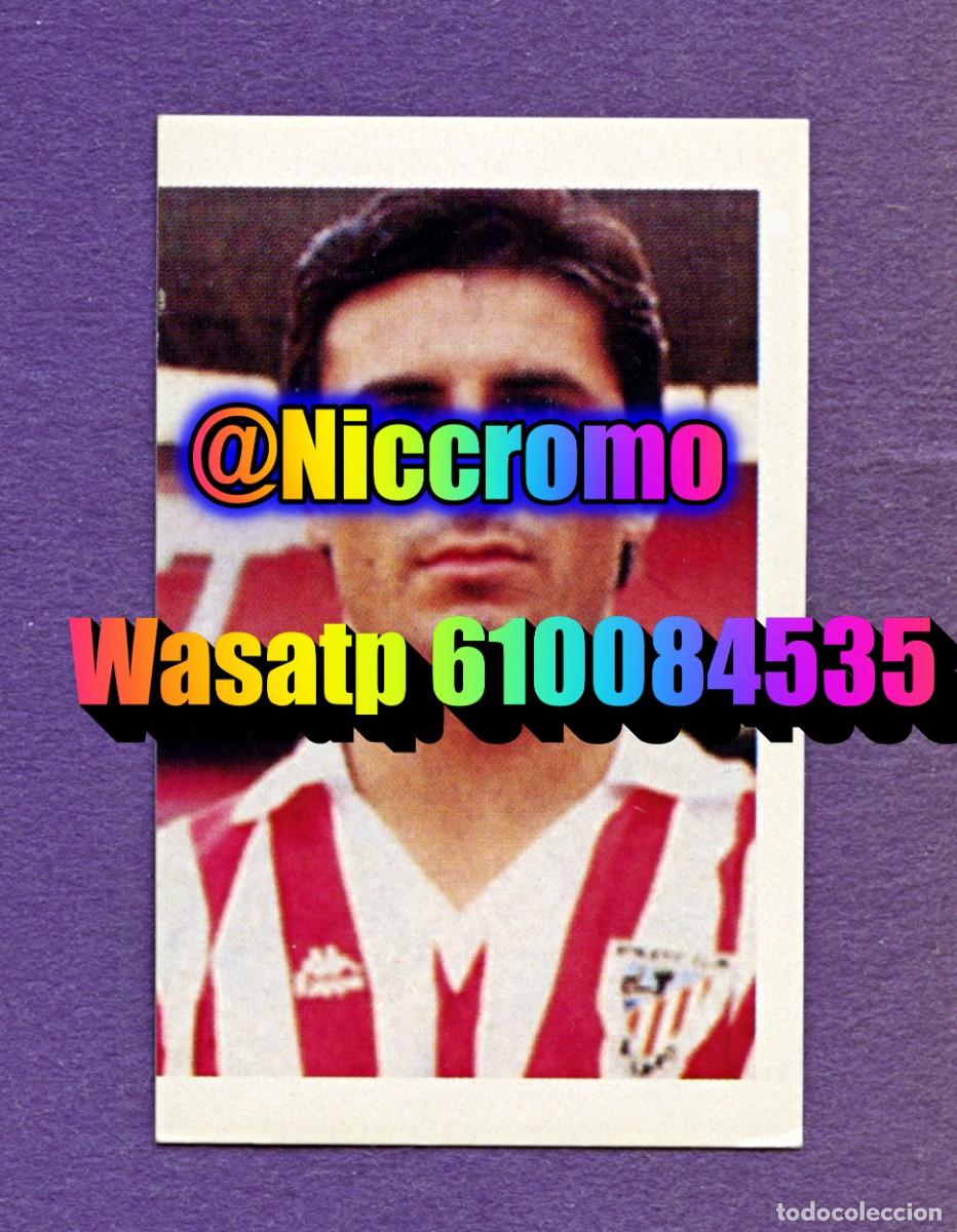 Cromos de f&uacute;tbol: alcorta alkorta athletic bilbao nuevo sin pegar cromo el mundo de las estrellas a&ntilde;o 1991 niccromo