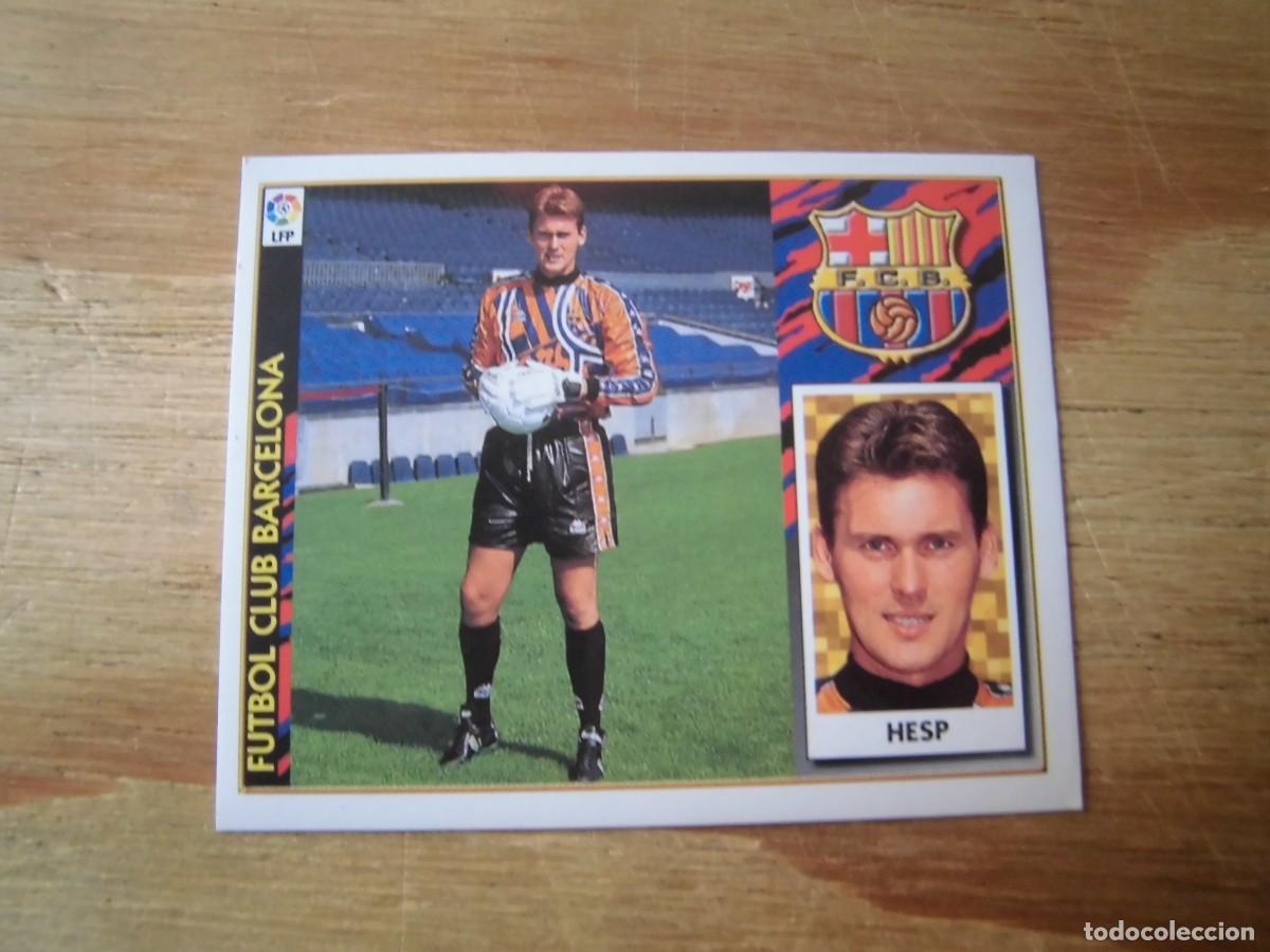 Cromos de f&uacute;tbol: HESP BARCELONA COLOCA LIGA 97-98 COLECCIONES ESTE NUEVO DE SOBRE