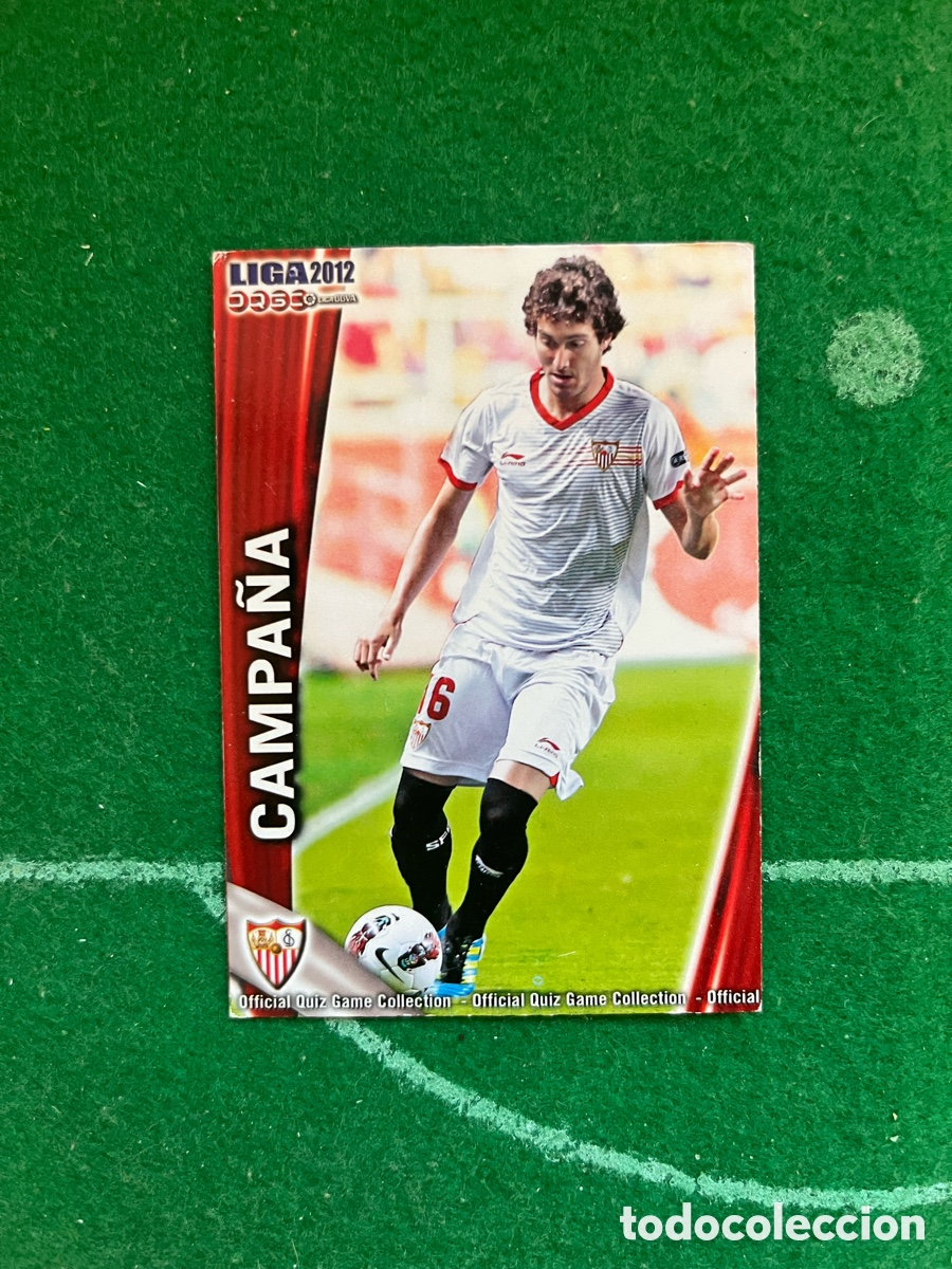 Cromos de f&uacute;tbol: 114 CAMPA&Ntilde;A SEVILLA LAS FICHAS DE LA LIGA 2011 2012 MUNDICROMO