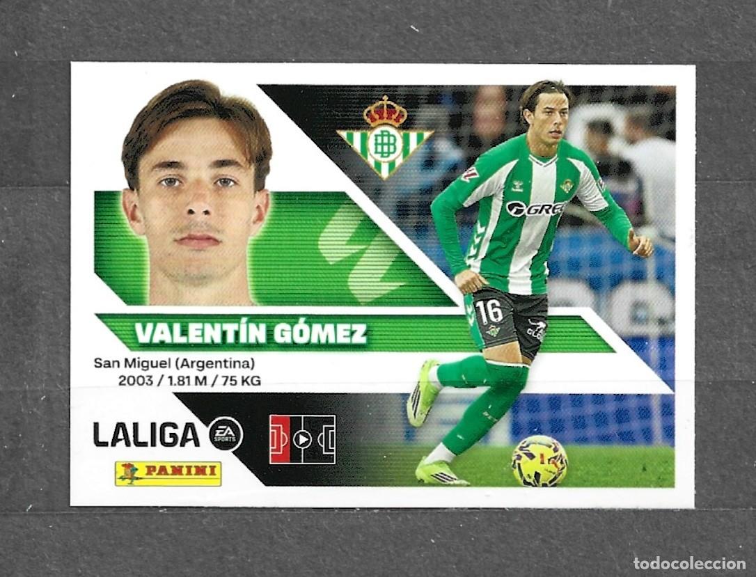 Cromos de f&uacute;tbol: Liga este 26/27 - Valent&iacute;n G&oacute;mez - N&deg; 9 - Real Betis