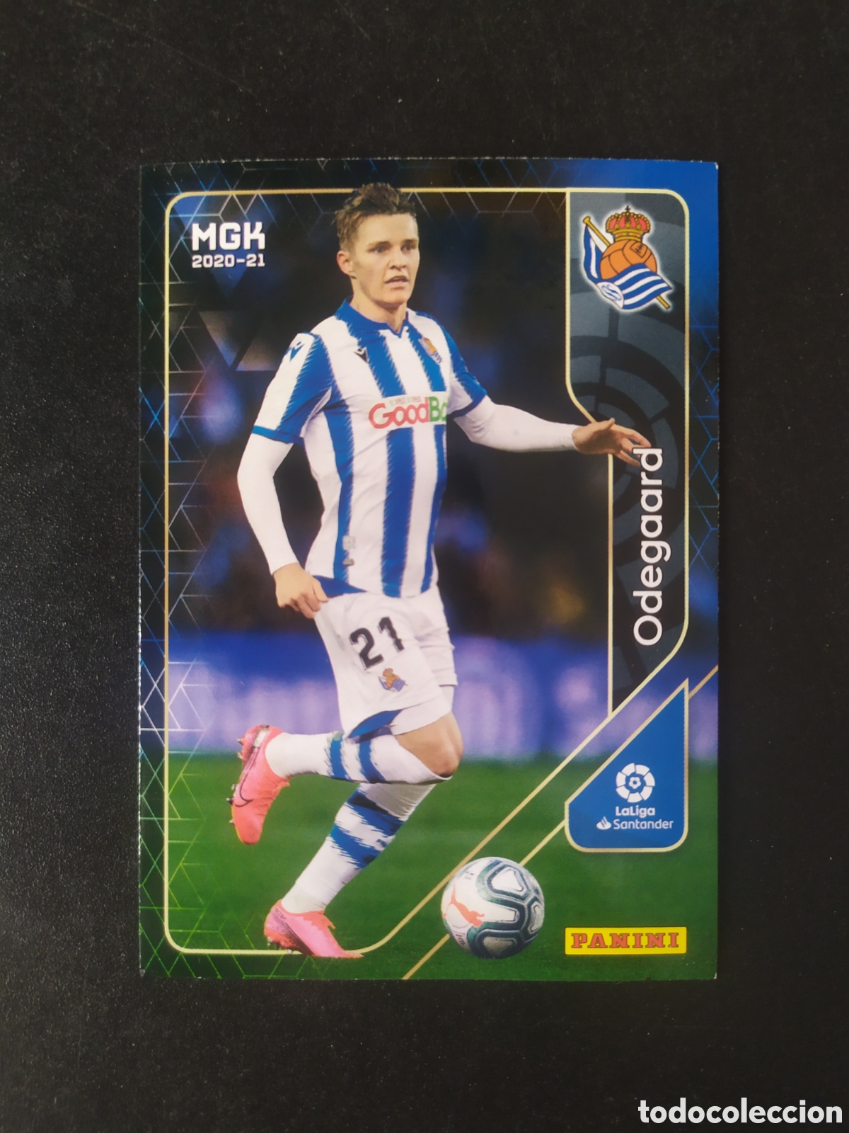 Cromos de f&uacute;tbol: Megacracks 2020 2021 20 21 panini Odegaard n&deg; 266 Real Sociedad