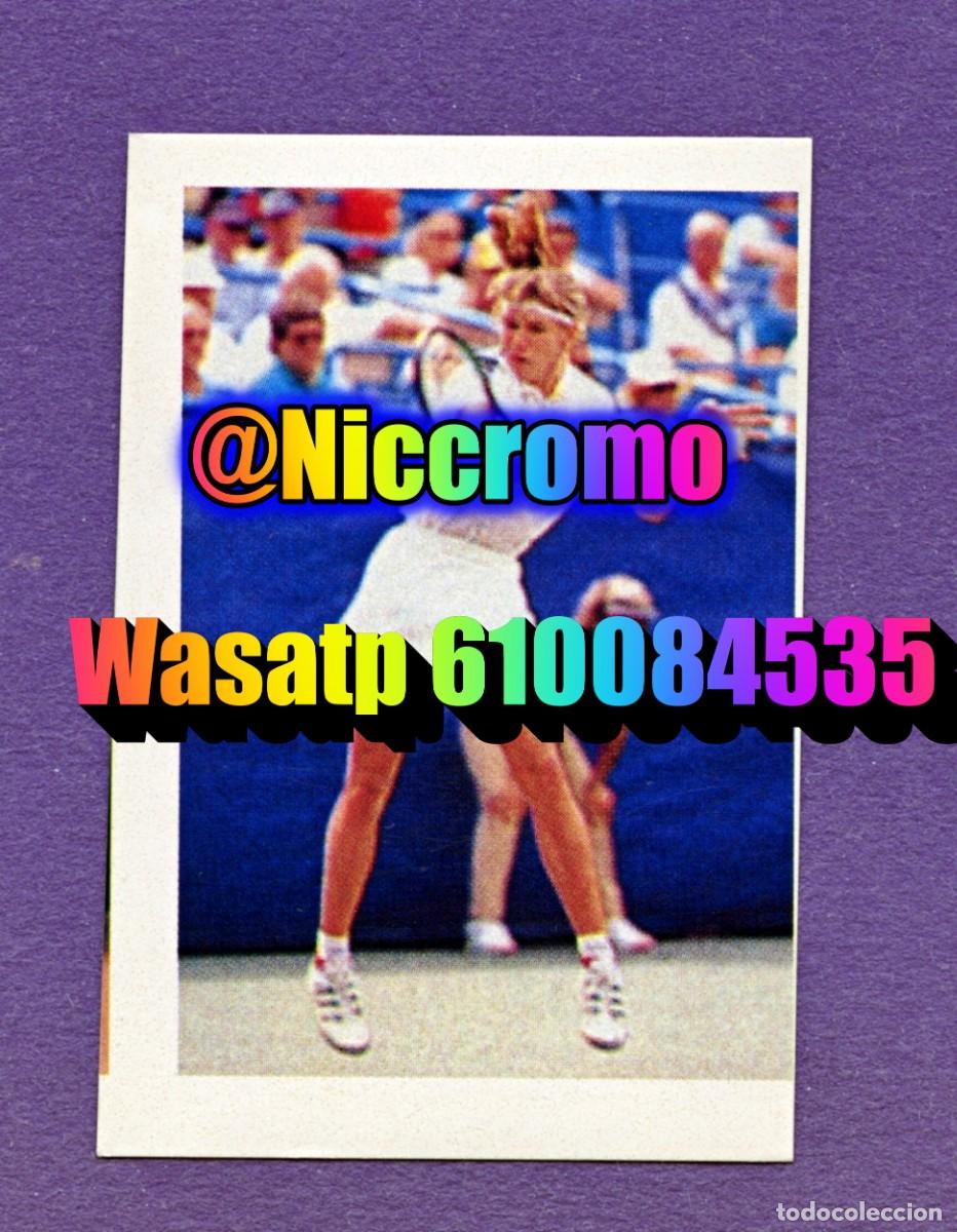 Cromos de f&uacute;tbol: steffi graf tenis nuevo sin pegar cromo el mundo de las estrellas a&ntilde;o 1991 niccromo