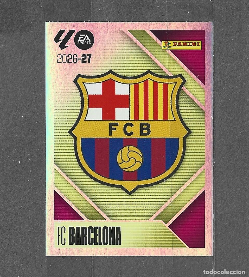 Cromos de f&uacute;tbol: Liga este 26/27 - Escudo - N&deg; 1 - FC Barcelona