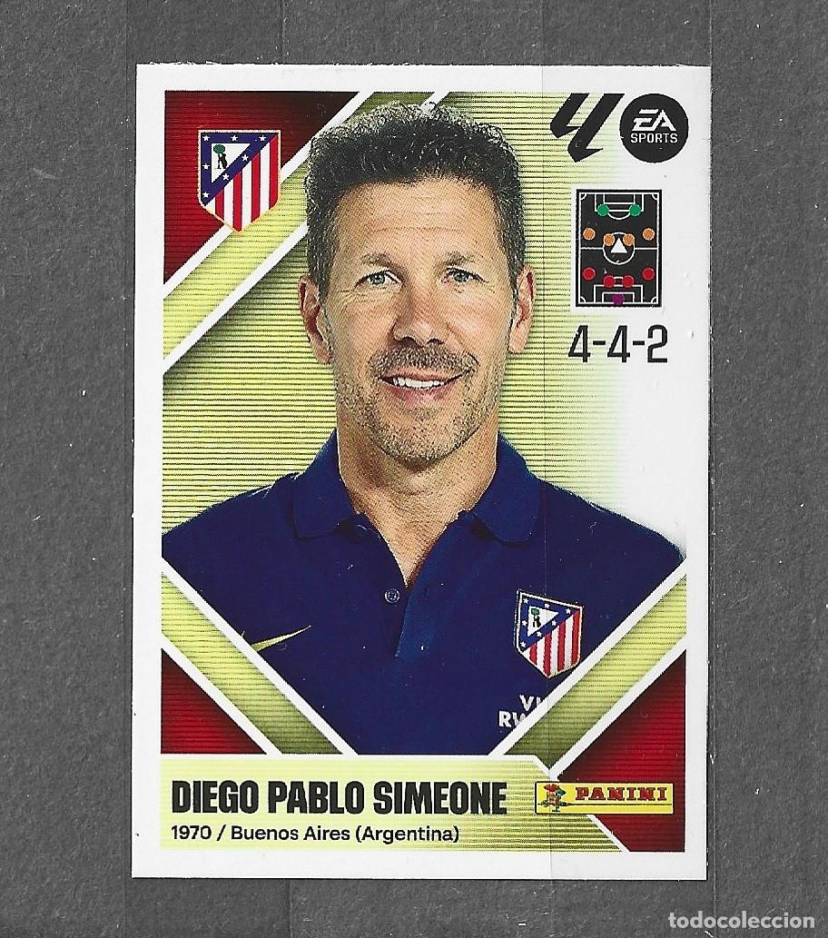 Cromos de f&uacute;tbol: Liga este 26/27 - D. Pablo Simeone - N&deg; 2 - Atl&eacute;tico De Madrid