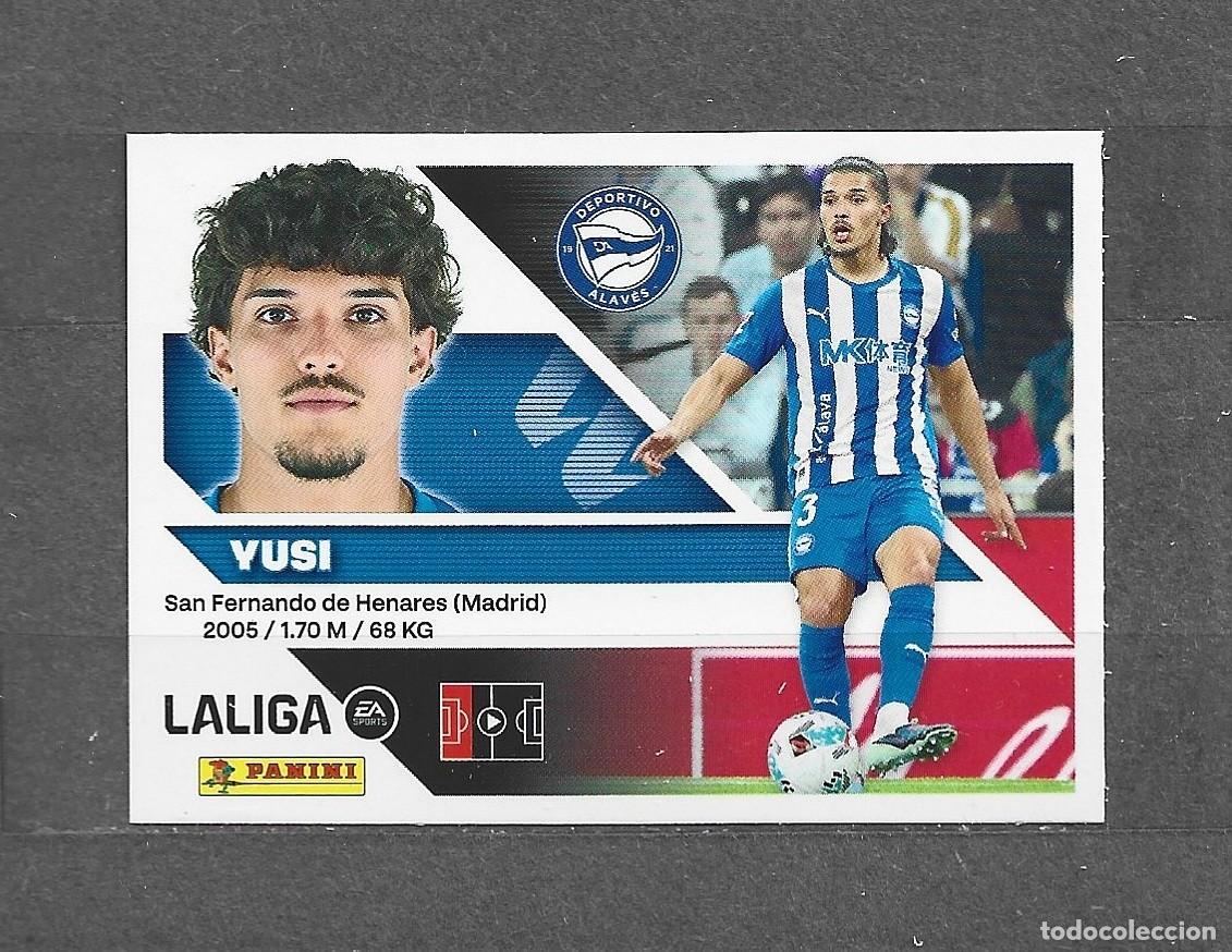 Cromos de f&uacute;tbol: Liga este 26/27 - Yusi - N&deg; 9 - D. Alav&eacute;s