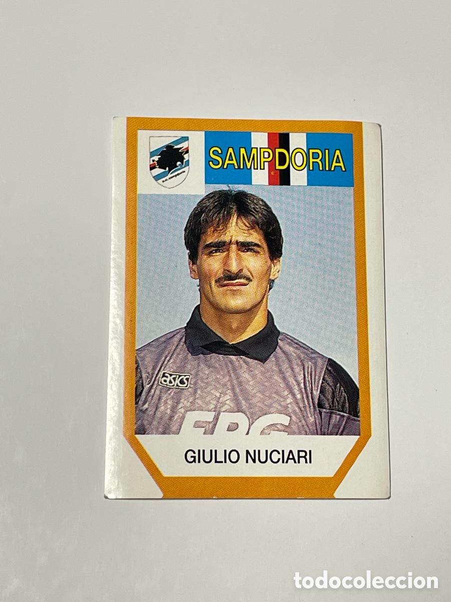 Cromos de f&uacute;tbol: Giulio Nuciari Sampdoria CalcioFlash 93/94 #268