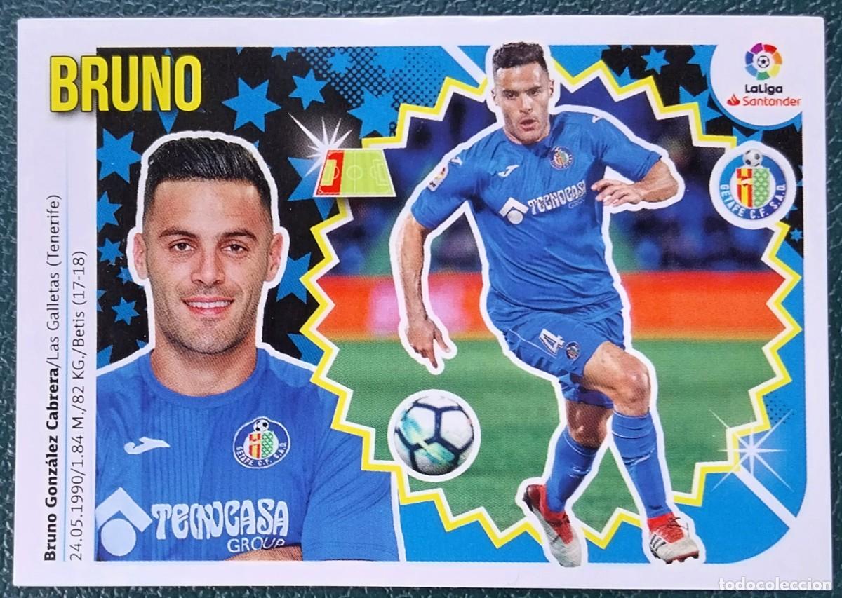 Cromos de f&uacute;tbol: 4 BRUNO GETAFE CF CROMOS ALBUM EDICIONES ESTE 2018 2019 18 19