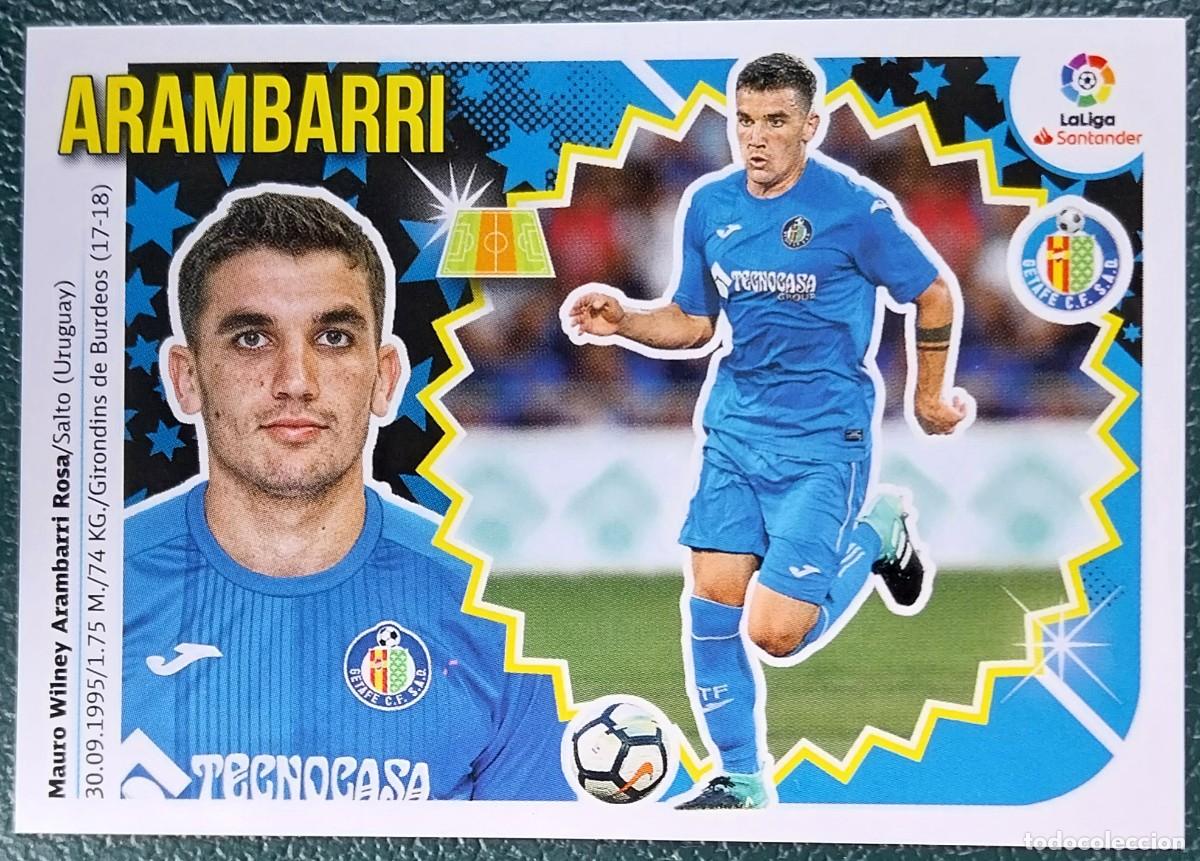 Cromos de f&uacute;tbol: 8 ARAMBARRI GETAFE CF CROMOS ALBUM EDICIONES ESTE 2018 2019 18 19