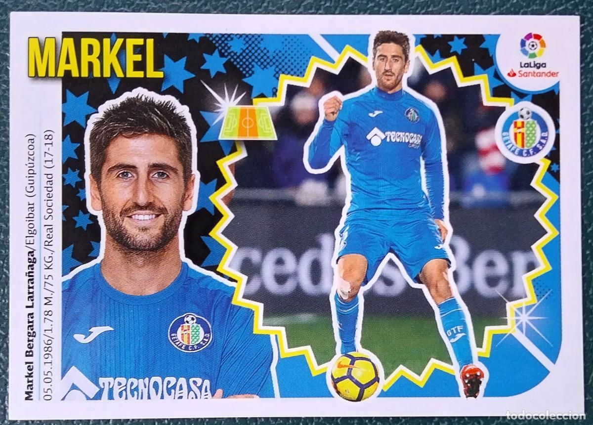 Cromos de f&uacute;tbol: 9 MARKEL GETAFE CF CROMOS ALBUM EDICIONES ESTE 2018 2019 18 19