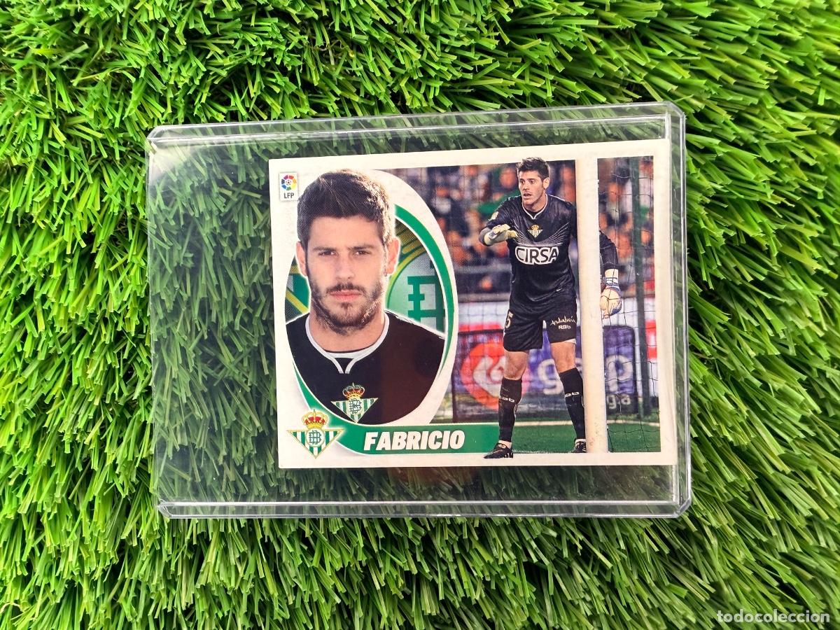 Cromos de f&uacute;tbol: N&ordm; 1 Fabricio Real Betis Liga Este 12 13