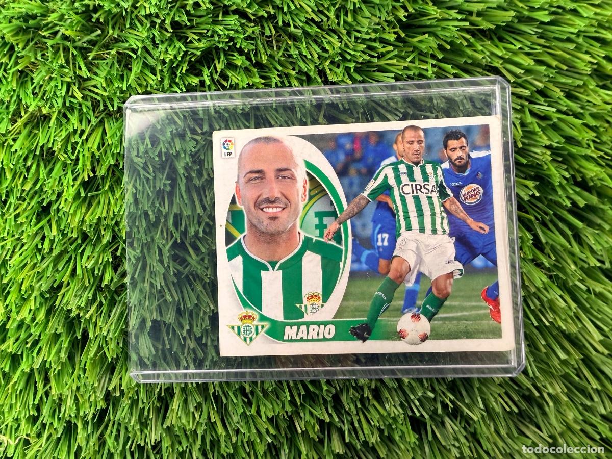 Cromos de f&uacute;tbol: N&ordm; 6A Mario Real Betis Liga Este 12 13
