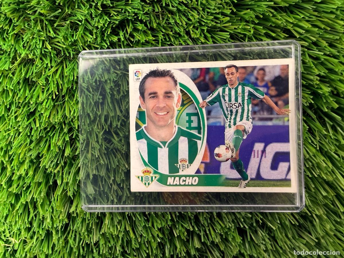 Cromos de f&uacute;tbol: N&ordm; 7 Nacho Real Betis Liga Este 12 13