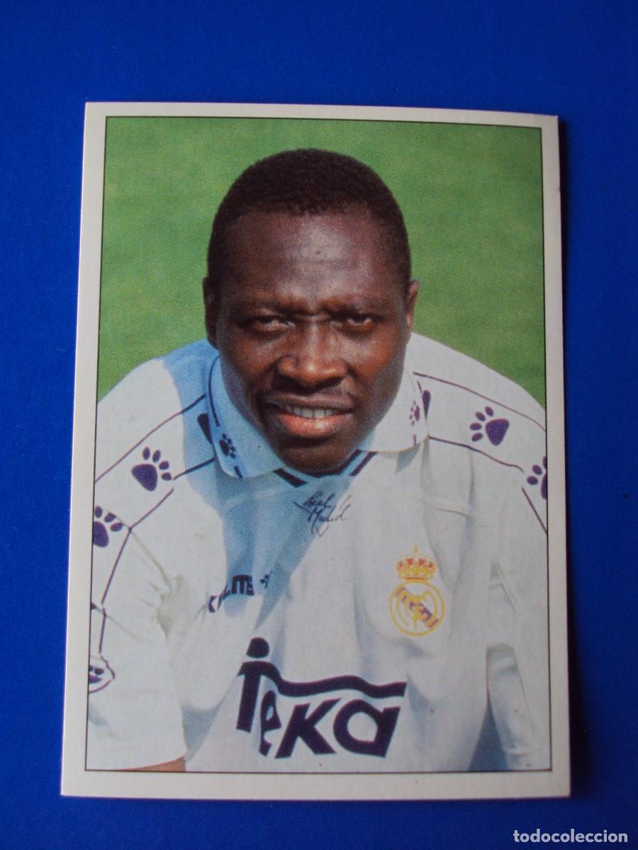 Figurine di Calcio: CROMO N&ordm; 220 FREDDY RINC&Oacute;N &Aacute;LBUM COLECCI&Oacute;N REAL MADRID 95 96 1995 1996 PANINI NUNCA PEGADO