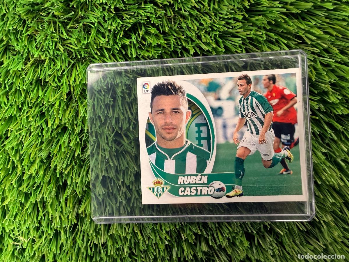Cromos de f&uacute;tbol: N&ordm; 16 Rub&eacute;n Castro Real Betis Liga Este 12 13