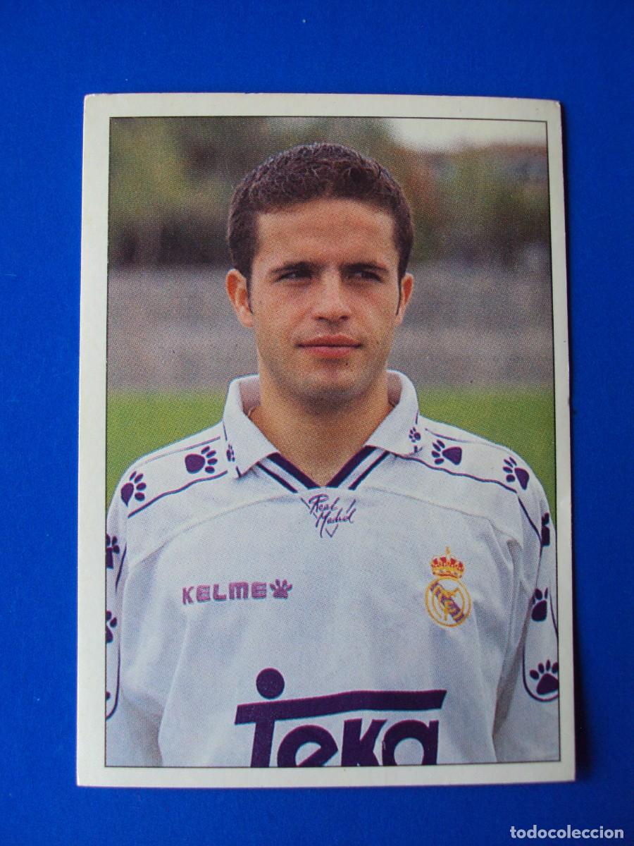 Figurine di Calcio: CROMO N&ordm; 223 SANDRO &Aacute;LBUM COLECCI&Oacute;N REAL MADRID 95 96 1995 1996 PANINI NUNCA PEGADO