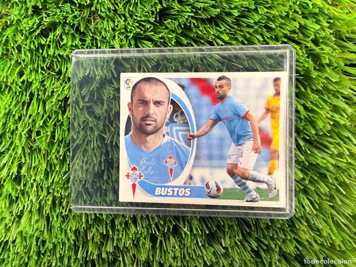Cromos de f&uacute;tbol: N&ordm; 10 Bustos RC Celta Liga Este 12 13