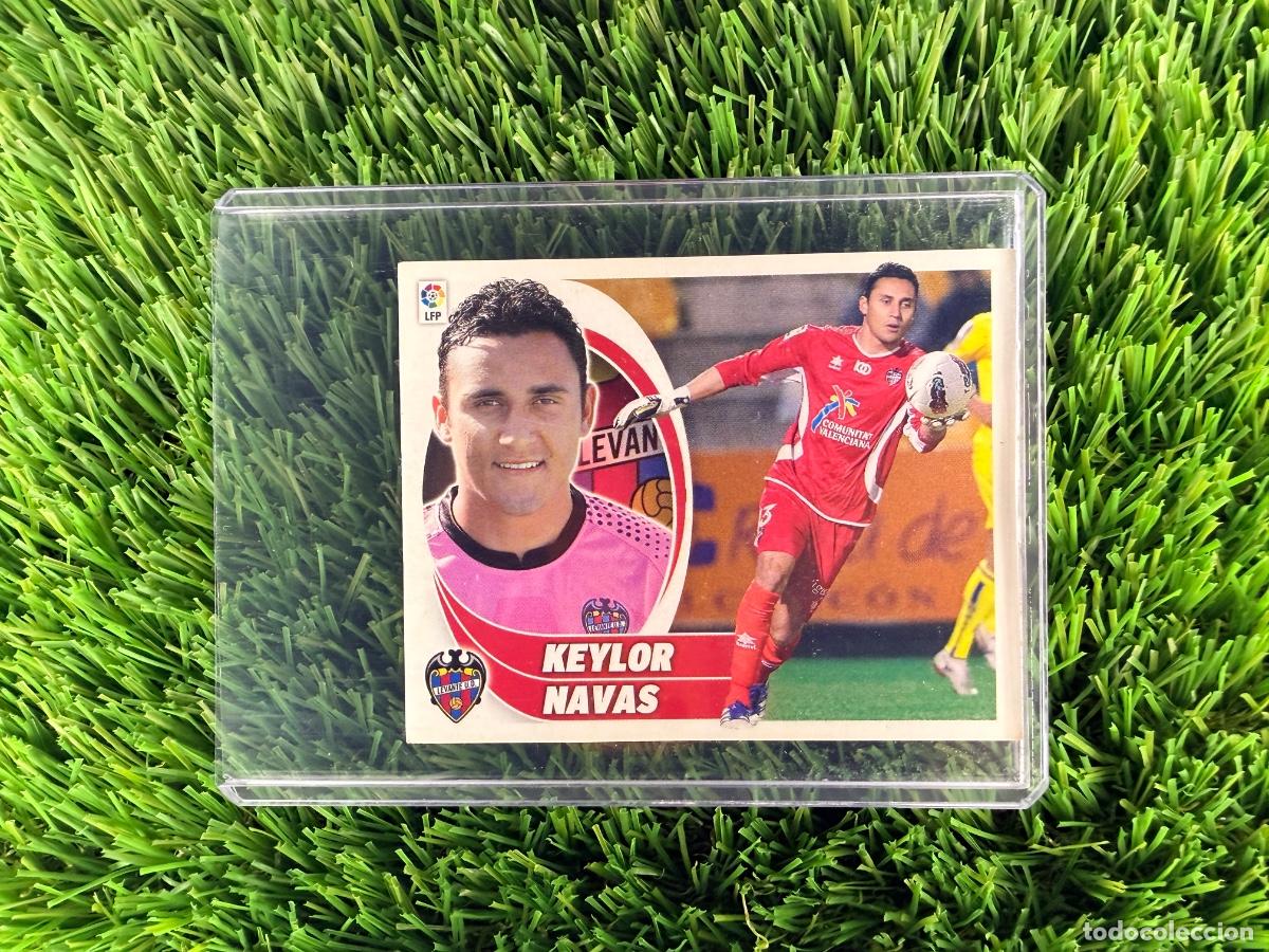 Cromos de f&uacute;tbol: N&ordm; 2 Keylor Navas Levante UD Liga Este 12 13
