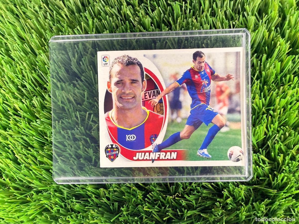 Cromos de f&uacute;tbol: N&ordm; 6 Juanfran Levante UD Liga Este 12 13