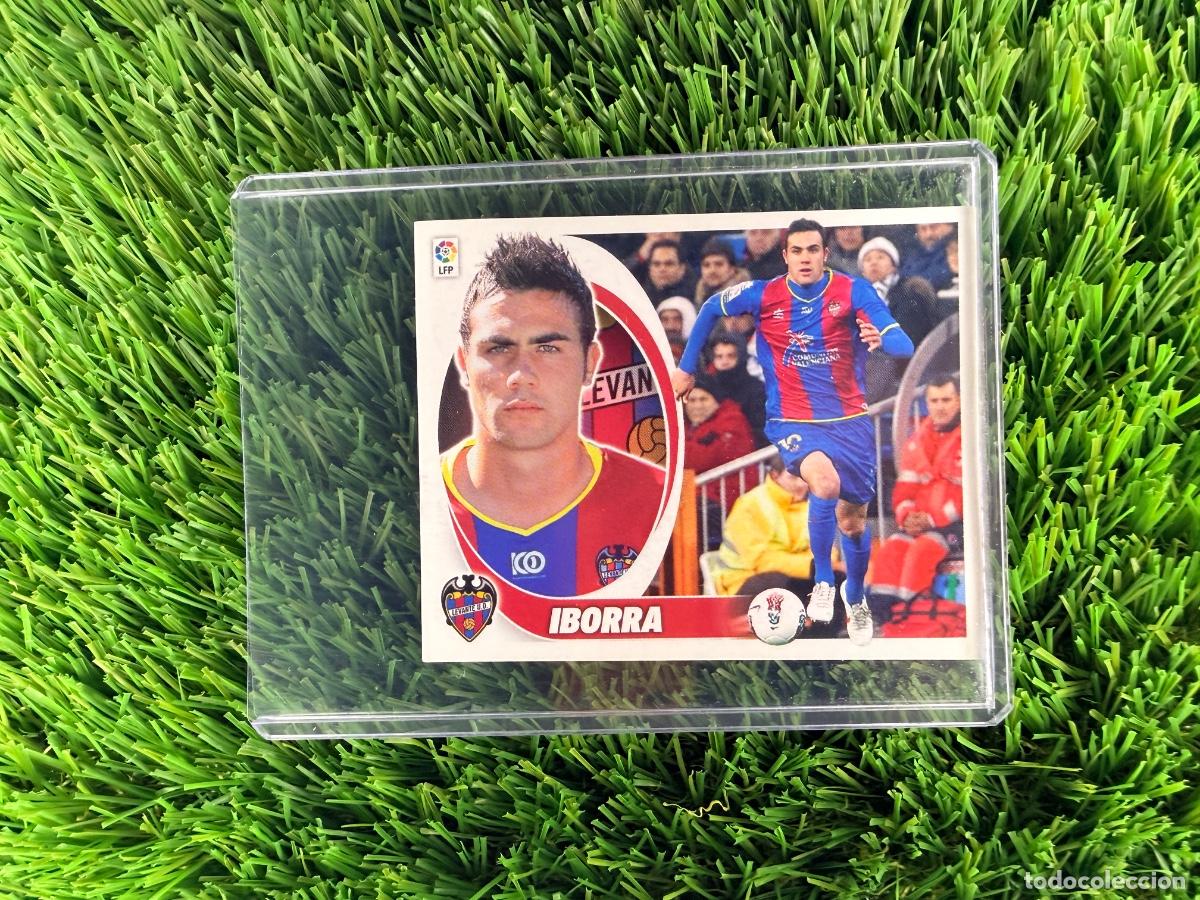 Cromos de f&uacute;tbol: N&ordm; 8 Iborra Levante UD Liga Este 12 13