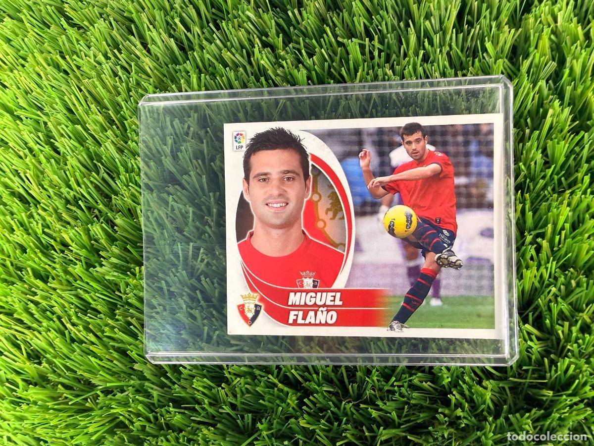 Cromos de f&uacute;tbol: N&ordm; 5 Miguel Fla&ntilde;o CA Osasuna Liga Este 12 13