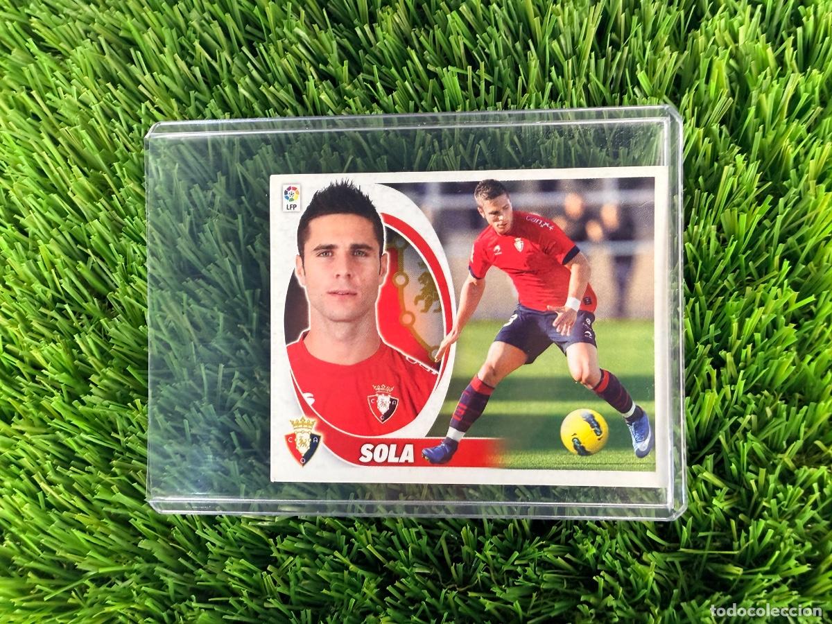 Cromos de f&uacute;tbol: N&ordm; 16 Sola CA Osasuna Liga Este 12 13