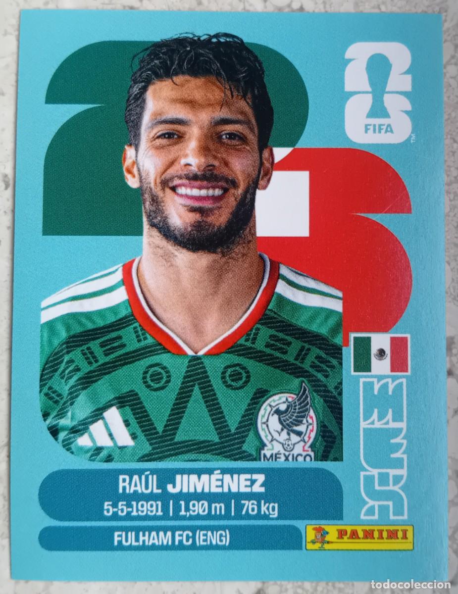 Fu&szlig;ball-Sticker: Figurina Panini 2026 Cromo World Cup Usa Mundial 2026 Raul Jim&eacute;nez n MEX 17
