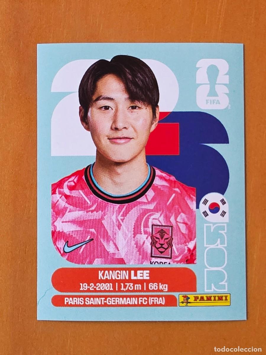 Cromos de Futebol: KOR 12 Kangin Lee, Corea del Sur, Panini FIFA World Cup Mundial 2026 Sticker