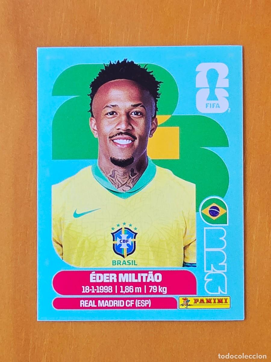 Cromos de Futebol: BRA 5 &Eacute;der Milit&atilde;o, Brasil, Panini FIFA World Cup Mundial 2026 Sticker