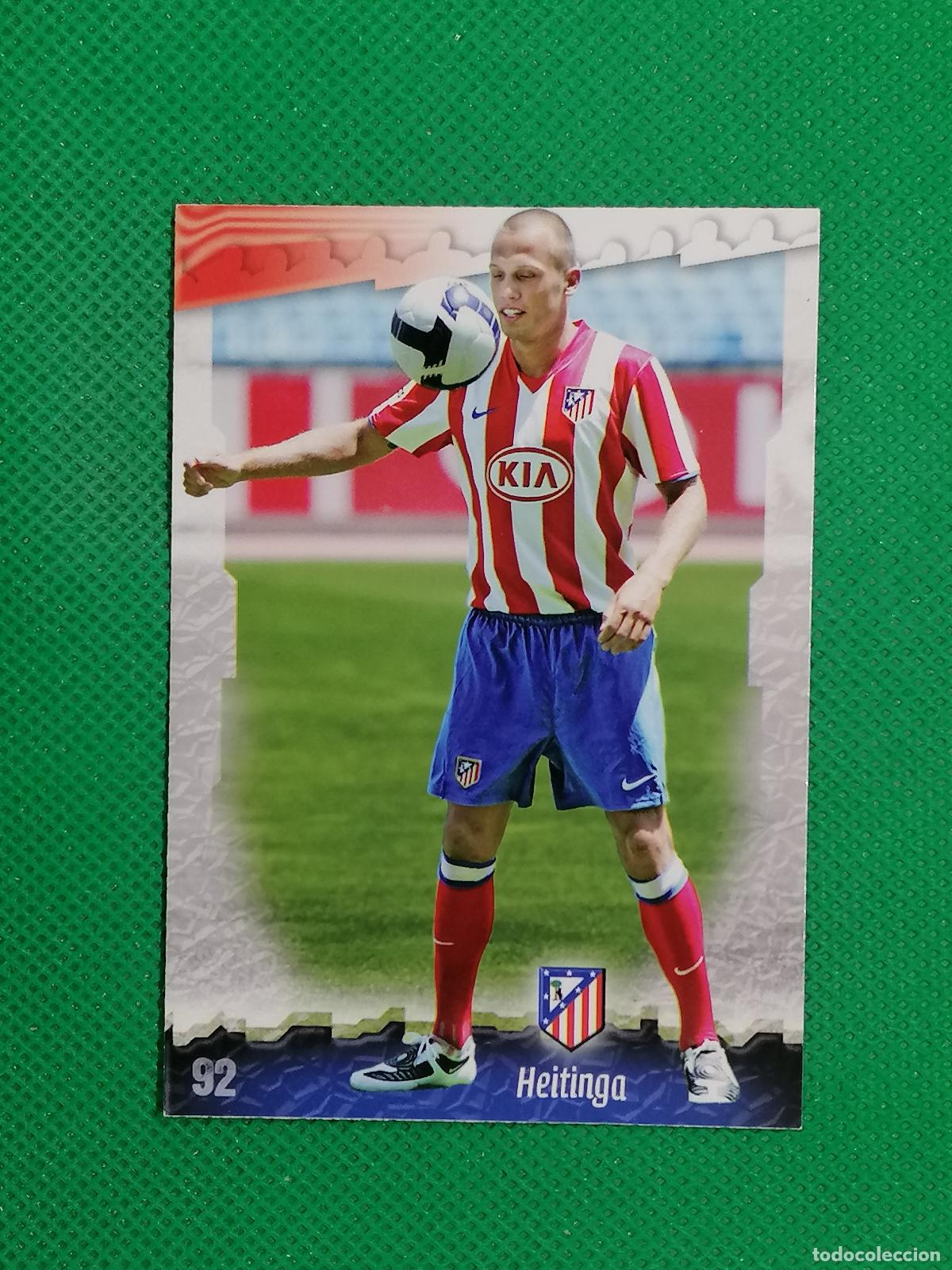 Cromos de f&uacute;tbol: 092 HEITINGA ATLETICO DE MADRID ⚽ MUNDICROMO LAS FICHAS DE LA LIGA 08 09 2008 2009 ⚽