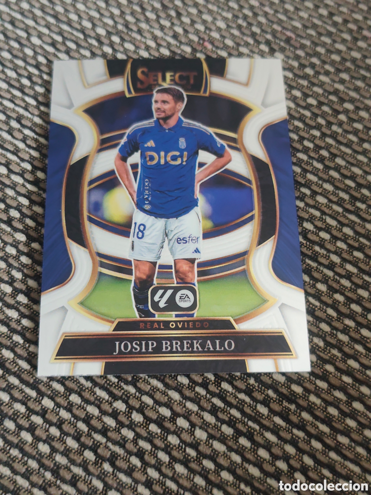 Figurine di Calcio: 97 BREKALO REAL OVIEDO TERRACE SELECT LA LIGA SOCCER 2025 2026