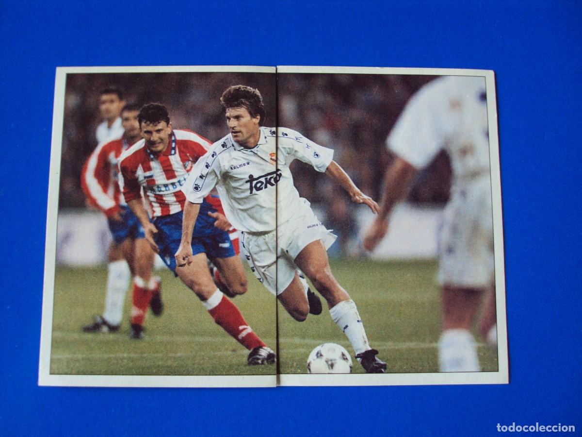 Football Stickers: CROMOS N&ordm; 230 231 MICHAEL LAUDRUP &Aacute;LBUM COLECCI&Oacute;N REAL MADRID 95 96 1995 1996 PANINI NUNCA PEGADO