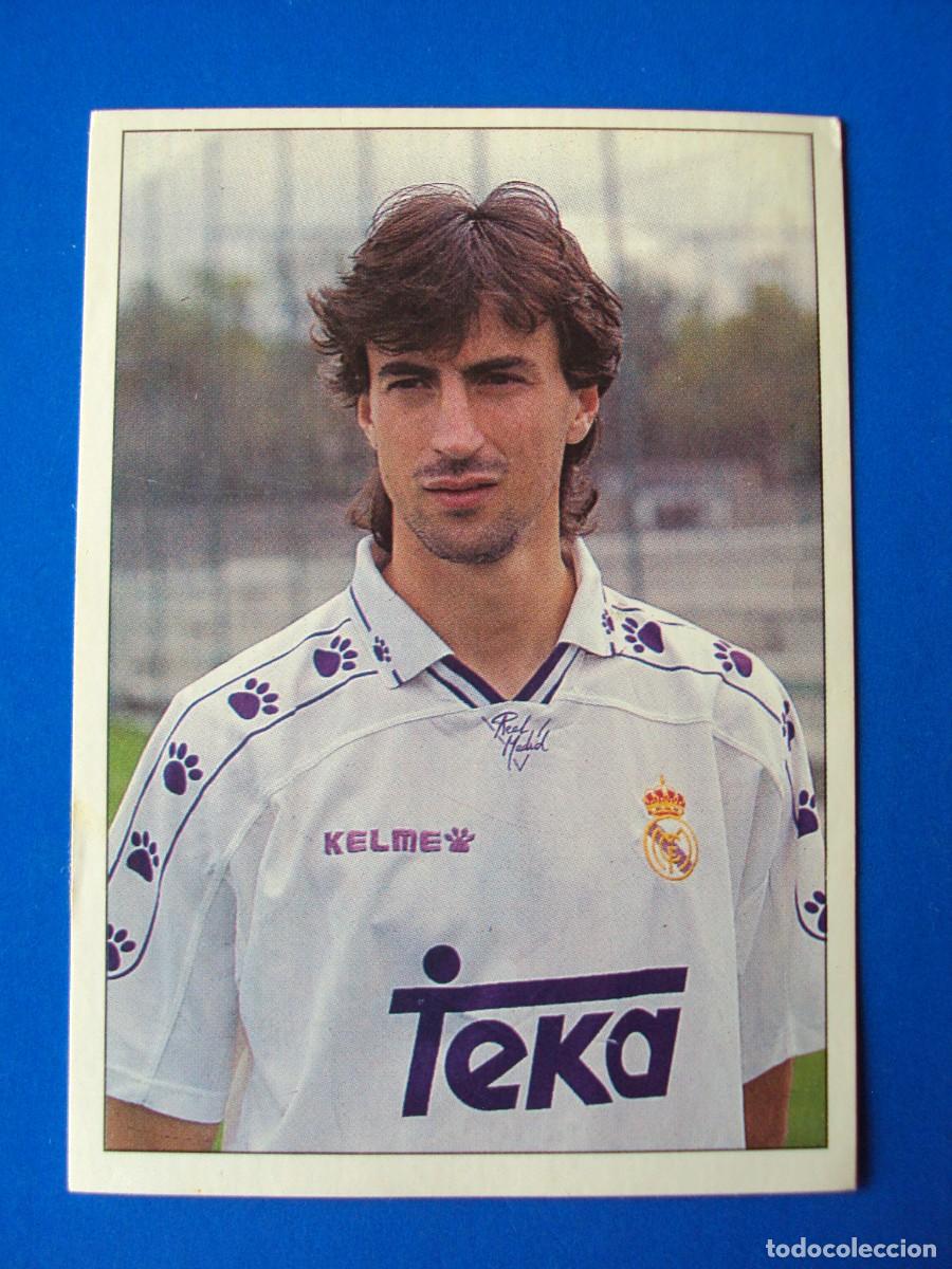 Figurine di Calcio: CROMO N&ordm; 232 EMILIO AMAVISCA &Aacute;LBUM COLECCI&Oacute;N REAL MADRID 95 96 1995 1996 PANINI NUNCA PEGADO