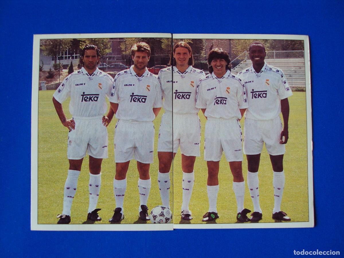 Cartes &agrave; collectionner de Football: CROMOS N&ordm; 244 245 LAUDRUP REDONDO &Aacute;LBUM COLECCI&Oacute;N REAL MADRID 95 96 1995 1996 PANINI NUNCA PEGADO