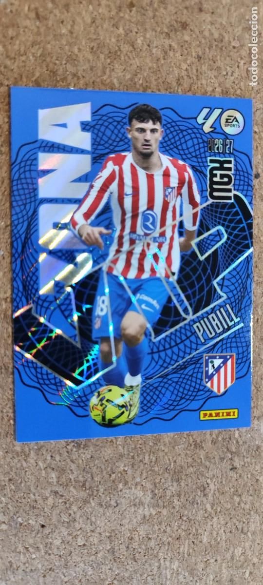 Figurine di Calcio: MEGACRACKS 26/27 CARD ZONA VIP PUBILL AT MADRID # 404 PANINI