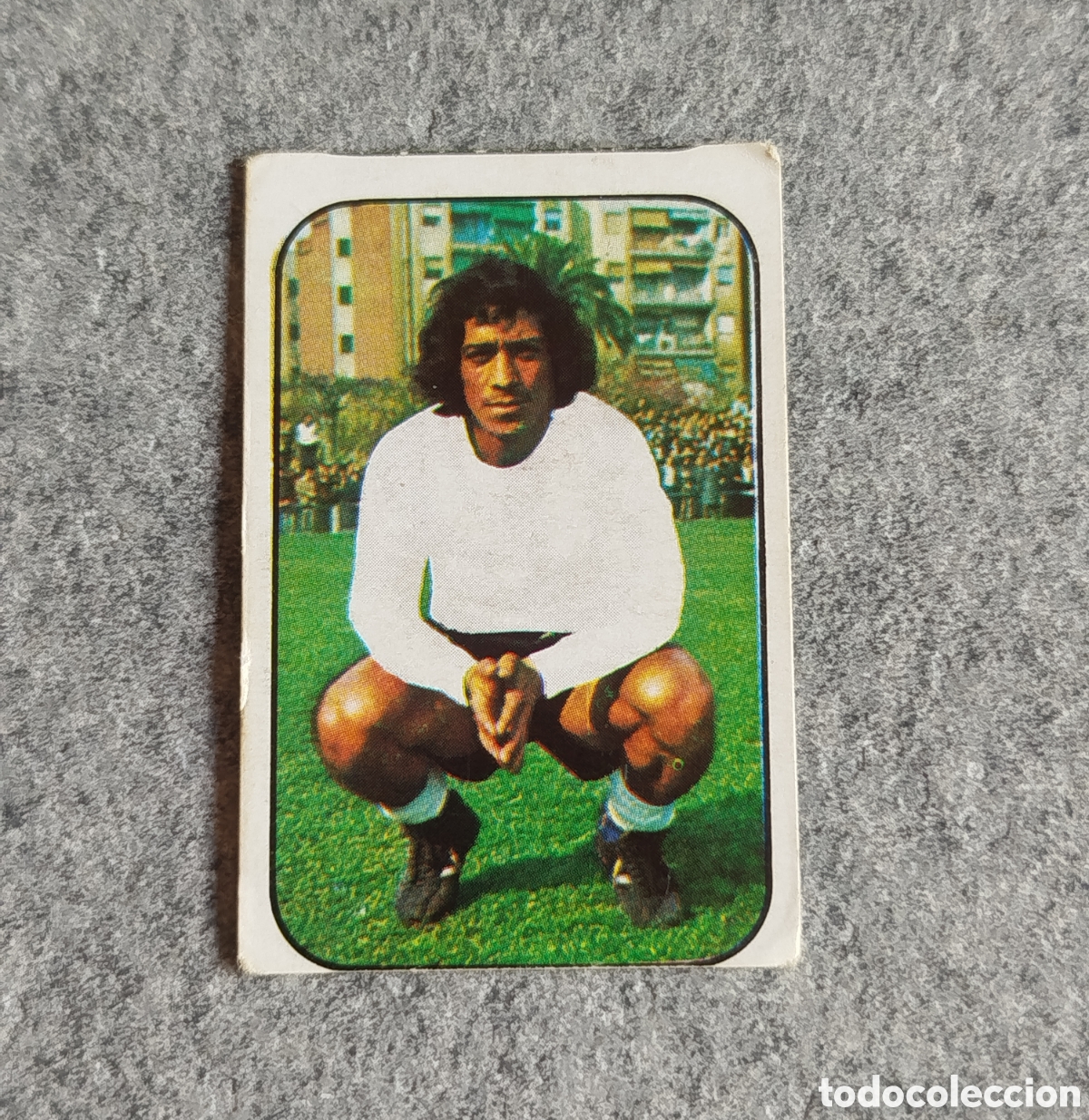 Fu&szlig;ball-Sticker: SIN PEGAR &Uacute;LTIMOS FICHAJES 5 JUANITO SALAMANCA 76 77 1976 1977 ESTE CROMO NUNCA PEGADO FICHAJE