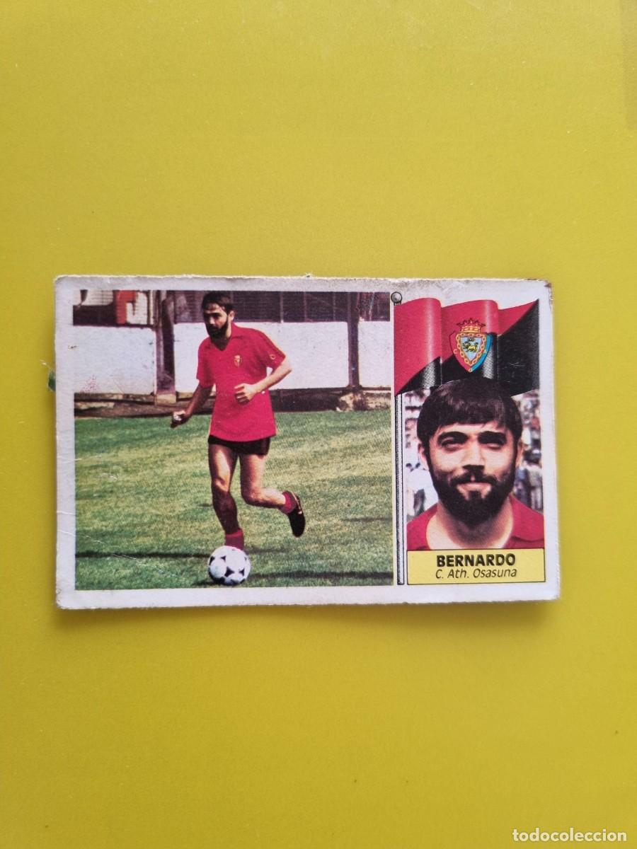 Fu&szlig;ball-Sticker: CROMO DE FUTBOL LIGA ESTE 86 87 1986 1987 BERNARDO DESPEGADO OSASUNA FICHAJES N&ordm;10 AR926