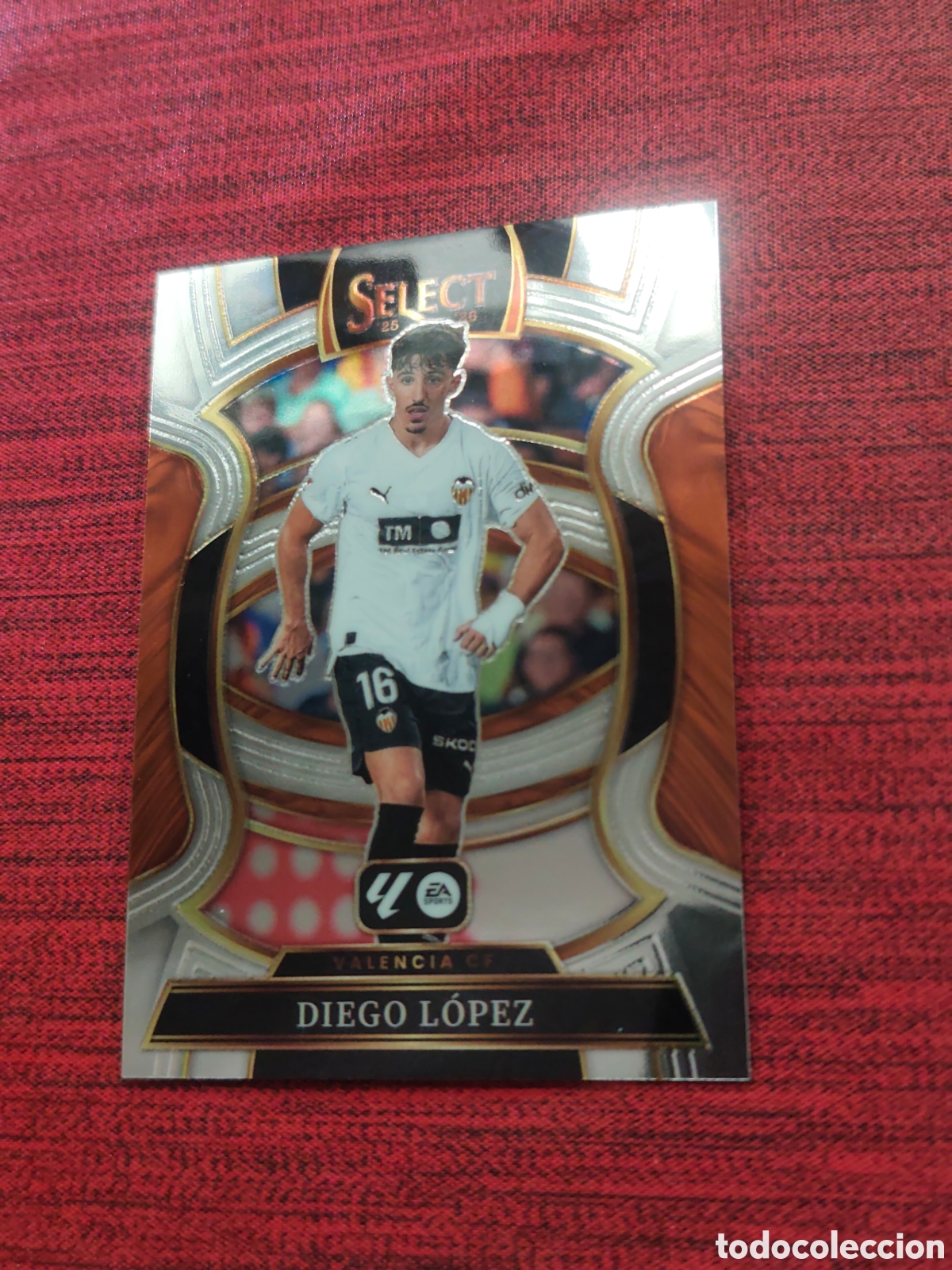 Cromos de f&uacute;tbol: 58 DIEGO L&Oacute;PEZ VALENCIA TERRACE SELECT LA LIGA SOCCER 2025 2026